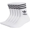 Adidas Originals Mid Cut Crew 5 Pairs Socks