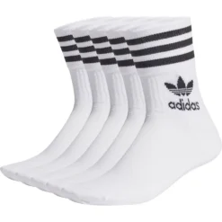 Adidas Originals Mid Cut Crew 5 Pairs Socks