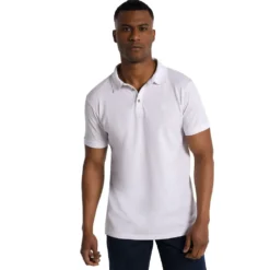 Pique Logo Short Sleeve Polo