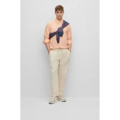 Boss Rickert 10247370 01 Long Sleeve Shirt -Hacket Clothing Shop boss rickert 10247370 01 long sleeve shirt 4