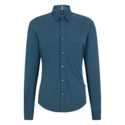 Boss Roan F 10243321 Long Sleeve Shirt -Hacket Clothing Shop boss roan f 10243321 long sleeve shirt 2