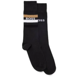 Boss Stripe 10249329 Short Socks 2 Units