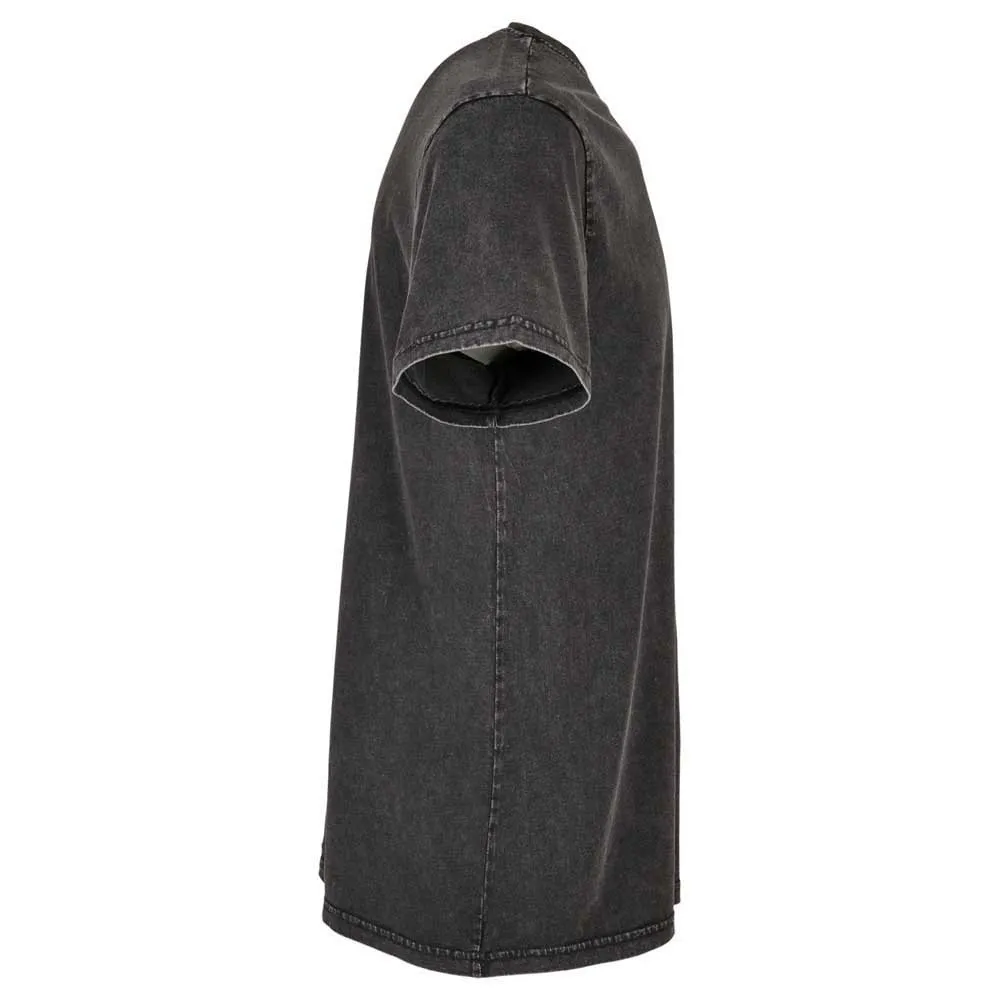 Build Your Brand Acid Washed Short Sleeve Round Neck T-Shirt 5 Build Your Brand Acid Washed Short Sleeve Round Neck T-Shirt - Image 5