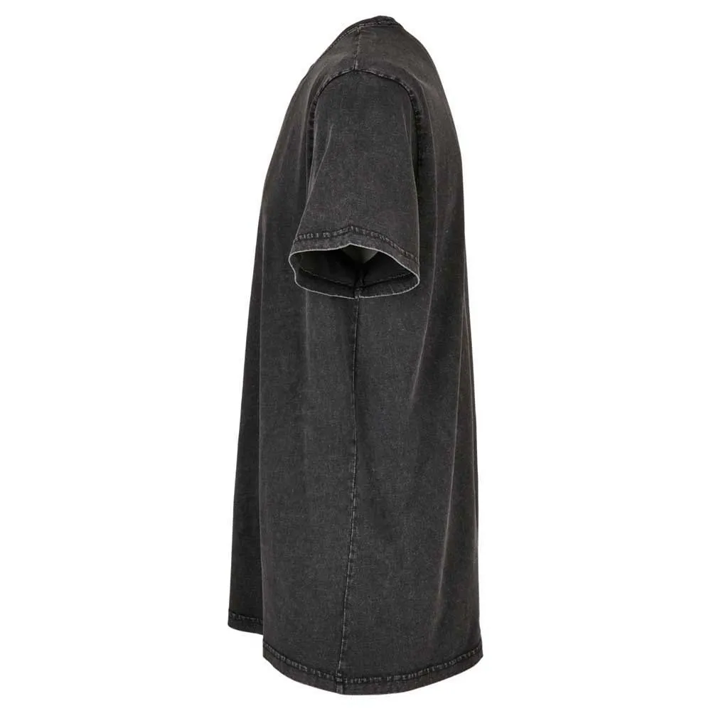 Build Your Brand Acid Washed Short Sleeve Round Neck T-Shirt 6 Build Your Brand Acid Washed Short Sleeve Round Neck T-Shirt - Image 6