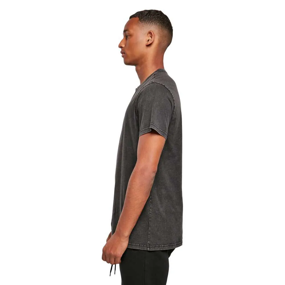 Build Your Brand Acid Washed Short Sleeve Round Neck T-Shirt 8 Build Your Brand Acid Washed Short Sleeve Round Neck T-Shirt - Image 8