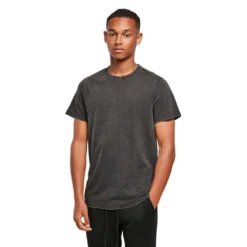 Build Your Brand Acid Washed Short Sleeve Round Neck T-Shirt 18 Build Your Brand Acid Washed Short Sleeve Round Neck T-Shirt -Hacket Clothing Shop build your brand acid washed short sleeve round neck t shirt 8