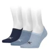 Calvin Klein Footie High Cut Logo Socks 3 Pairs