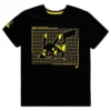 Difuzed Attacking Pika Pokemon Short Sleeve T-Shirt