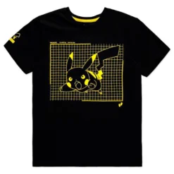 Difuzed Attacking Pika Pokemon Short Sleeve T-Shirt