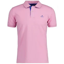 Gant Collar De Contraste Pique Rugger Short Sleeve Polo
