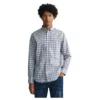 Gant Micro Check Regular Fit Long Sleeve Shirt