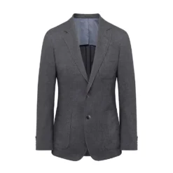 Hackett Brushed Cotton Herringbone Blazer