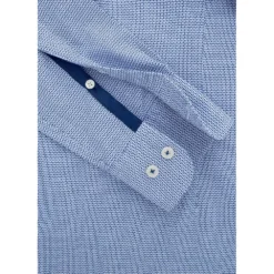 Hackett Dobby Texture Long Sleeve Shirt -Hacket Clothing Shop hackett dobby texture long sleeve shirt 3