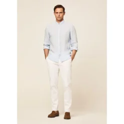 Hackett Garment Dyed P Long Sleeve Shirt -Hacket Clothing Shop hackett garment dyed p long sleeve shirt 5