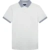 Hackett Marl Trim Short Sleeve Polo