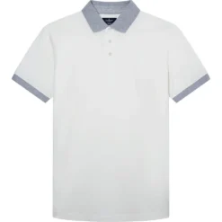 Hackett Marl Trim Short Sleeve Polo
