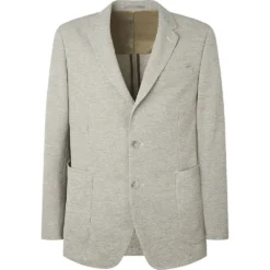 Hackett Melange Texture Knit Cc Blazer