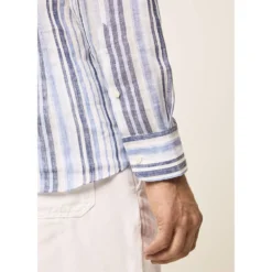 Hackett Multi Stripe Long Sleeve Shirt -Hacket Clothing Shop hackett multi stripe long sleeve shirt 3