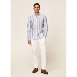 Hackett Multi Stripe Long Sleeve Shirt -Hacket Clothing Shop hackett multi stripe long sleeve shirt 5