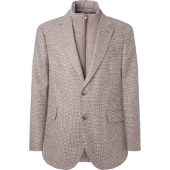 Hackett Natural Ptooth W/ Bib Blazer