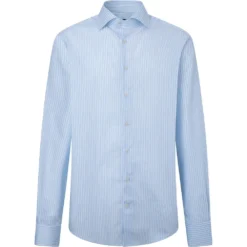 Hackett Twill Fine Stripe Long Sleeve Shirt