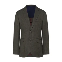 Hackett Wool/Cotton/Cashemere Check EP Blazer