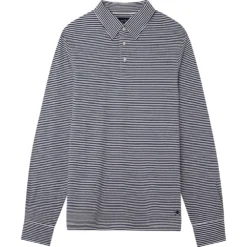 Hackett Yd Stripe Long Sleeve Polo