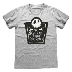 Official Nightmare Before Christmas Box Logo Short Sleeve T-Shirt