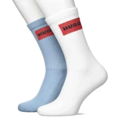 Hugo Rib Lab 10241200 Short Socks 2 Units