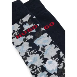 Hugo Rs Flower Cc 10249366 01 Socks 2 Pairs -Hacket Clothing Shop hugo rs flower cc 10249366 01 socks 2 pairs 3