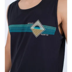 HURLEY Everyday Sunrise Sleeveless T-Shirt 8 HURLEY Everyday Sunrise Sleeveless T-Shirt -Hacket Clothing Shop hurley everyday sunrise sleeveless t shirt 3