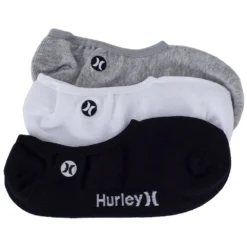 HURLEY H2O Dri No Show Socks 3 Pairs