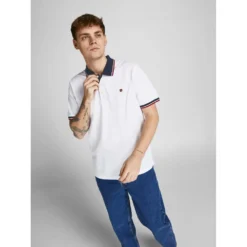 Jack & Jones Bluwin Regular Fit Short Sleeve Polo Shirt -Hacket Clothing Shop jack jones bluwin regular fit short sleeve polo shirt 3