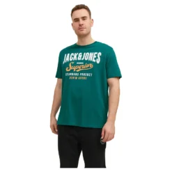 Jack & Jones Logo Short Sleeve O Neck T-Shirt