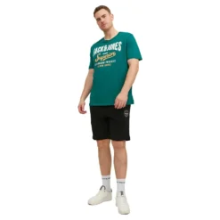 Jack & Jones Logo Short Sleeve O Neck T-Shirt -Hacket Clothing Shop jack jones logo short sleeve o neck t shirt 5