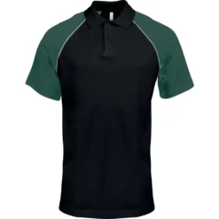 KARIBAN Baseball Polo Shirt
