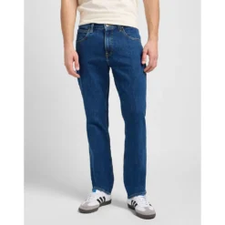 Lee Brooklyn Straight Mid Jeans
