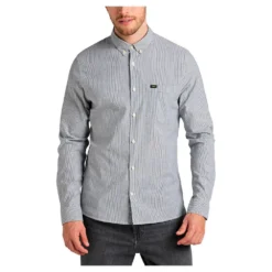 Slim Button Down Long Sleeve Shirt