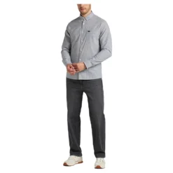 Slim Button Down Long Sleeve Shirt -Hacket Clothing Shop lee slim button down long sleeve shirt 3