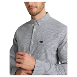 Slim Button Down Long Sleeve Shirt -Hacket Clothing Shop lee slim button down long sleeve shirt 5