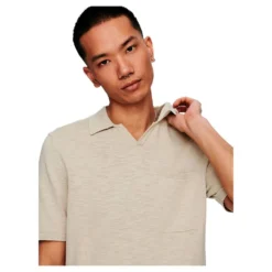 Only & Sons Ace Life 12 Slub Short Sleeve Polo Shirt -Hacket Clothing Shop only sons ace life 12 slub short sleeve polo shirt 4