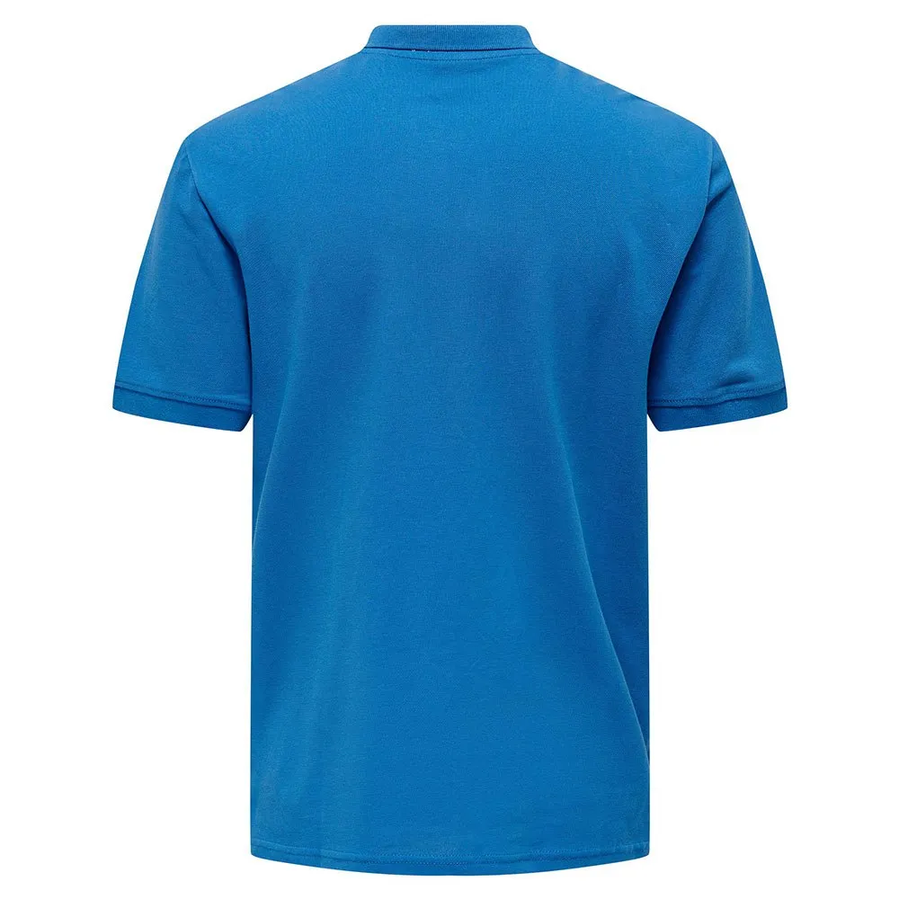 Only & Sons Cruyff Reg Pique Short Sleeve Polo 2 Only & Sons Cruyff Reg Pique Short Sleeve Polo - Image 2