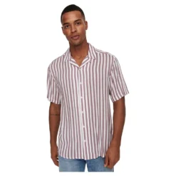 Only & Sons Wayne Life Viscose Short Sleeve Shirt -Hacket Clothing Shop only sons wayne life viscose short sleeve shirt 5