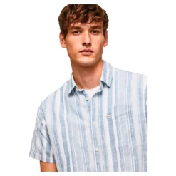 Pepe Jeans Luther Short Sleeve Shirt -Hacket Clothing Shop pepe jeans luther short sleeve shirt 4