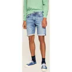 Pepe Jeans Stanley Denim Shorts -Hacket Clothing Shop pepe jeans stanley denim shorts 2