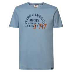 Petrol Industries 603 Classic Print Short Sleeve Round Neck T-Shirt