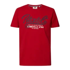 Petrol Industries M-1020-TSR600 Classic Print Short Sleeve Round Neck T-Shirt