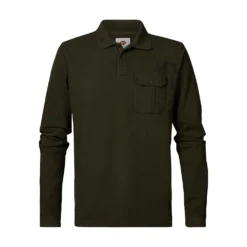 Petrol Industries M-3020-Pol902 Long Sleeve Polo -Hacket Clothing Shop petrol industries m 3020 pol902 long sleeve polo 2