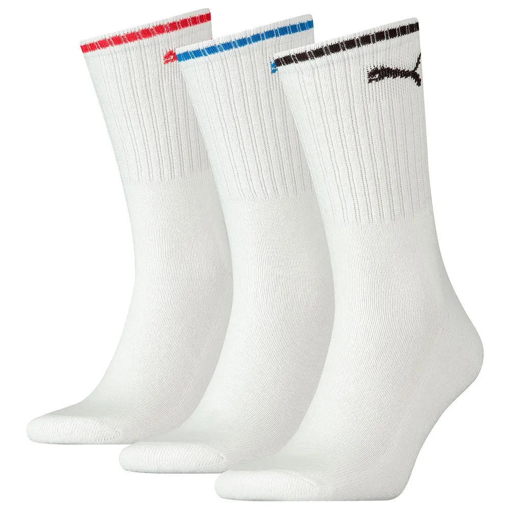 Puma Sport Crew Stripe Socks 3 Pairs 1 Puma Sport Crew Stripe Socks 3 Pairs