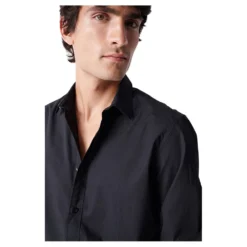 Basic Long Sleeve Shirt -Hacket Clothing Shop salsa jeans basic long sleeve shirt 4